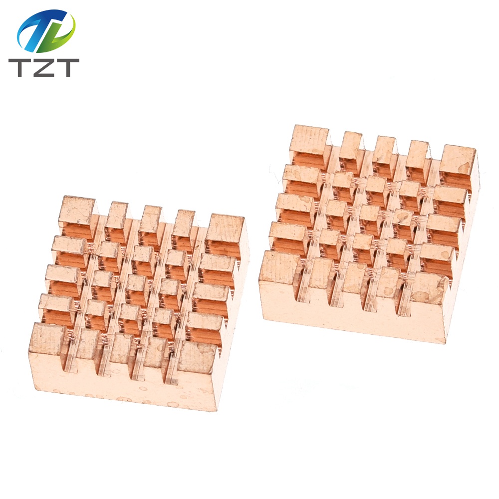 TZT 1pcs New RHS-03 Copper Heat Sink for DDR DDR2 DDR3 RAM Memory Cooler