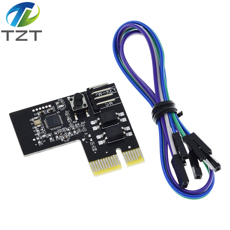 TZT Computer Remote Switch Wifi Smart PC Start Starting Up Card Startup Card Work With Sinilink Smart Home For Arduino