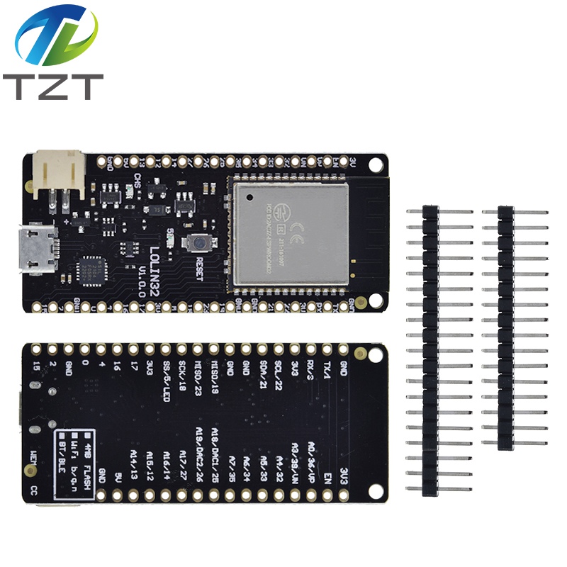 TZT 4 MB Flash For WeMos D1 ESP32 ESP-32 ESP-32S ESP32S Wifi Bluetooth Wireless Module Based ESP-WROOM-32 Dual Core Mode CP