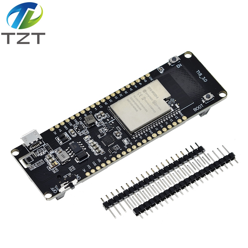 TZT TTGO T-Energy ESP32 8MByte PSRAM WiFi & Bluetooth Module 18650 Battery ESP32-WROVER-B Development Board