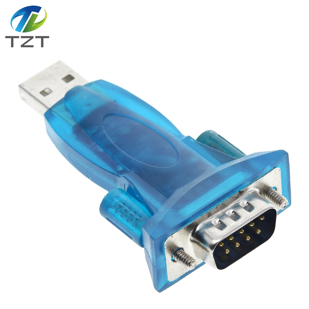 TZT  HL-340 USB to RS232 COM Port Serial PDA 9 pin DB9 Adapter support Windows7-64