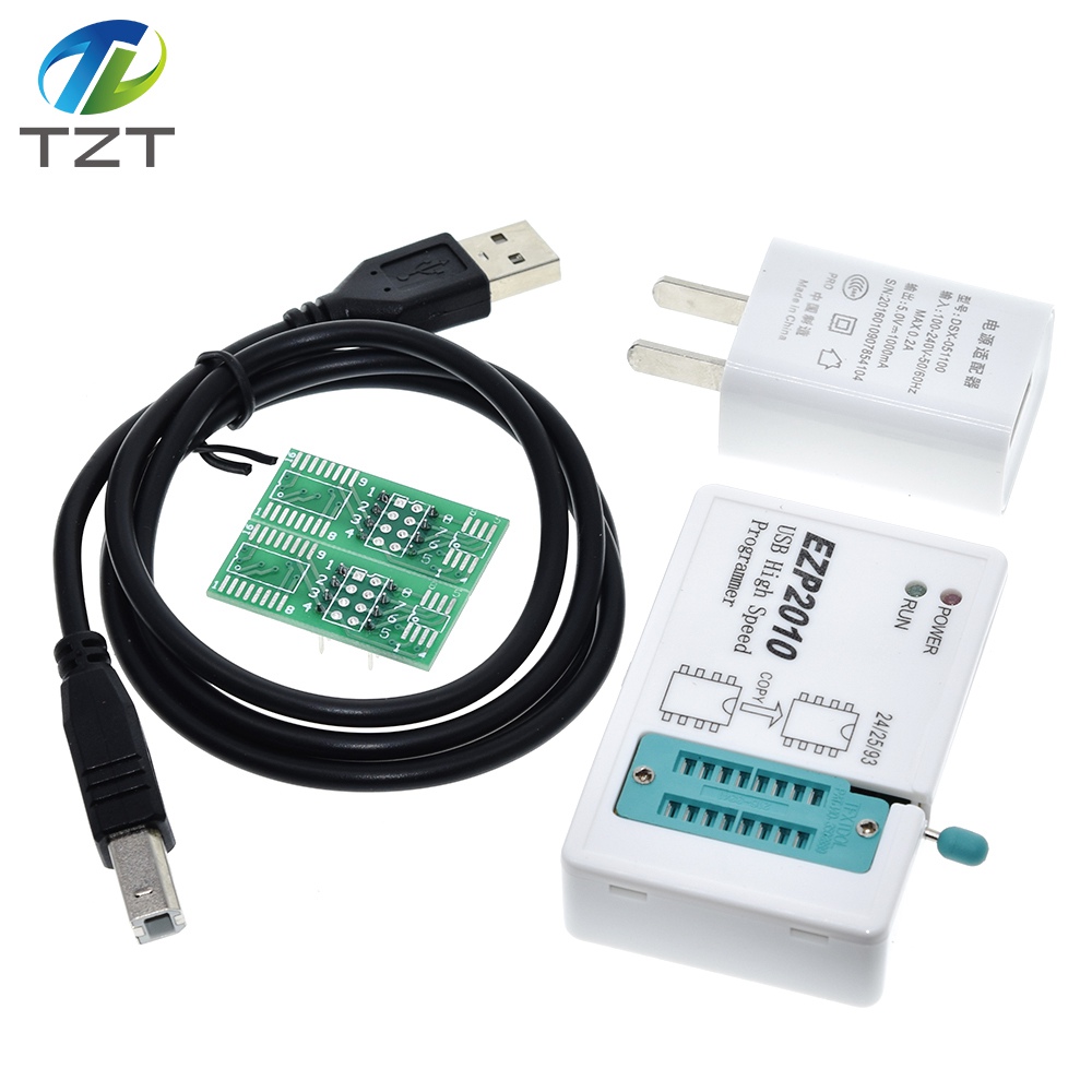 TZT Hot EZP2010 High-speed USB SPI Programmer Support24 25 93 EEPROM 25 Flash BIOS Chip