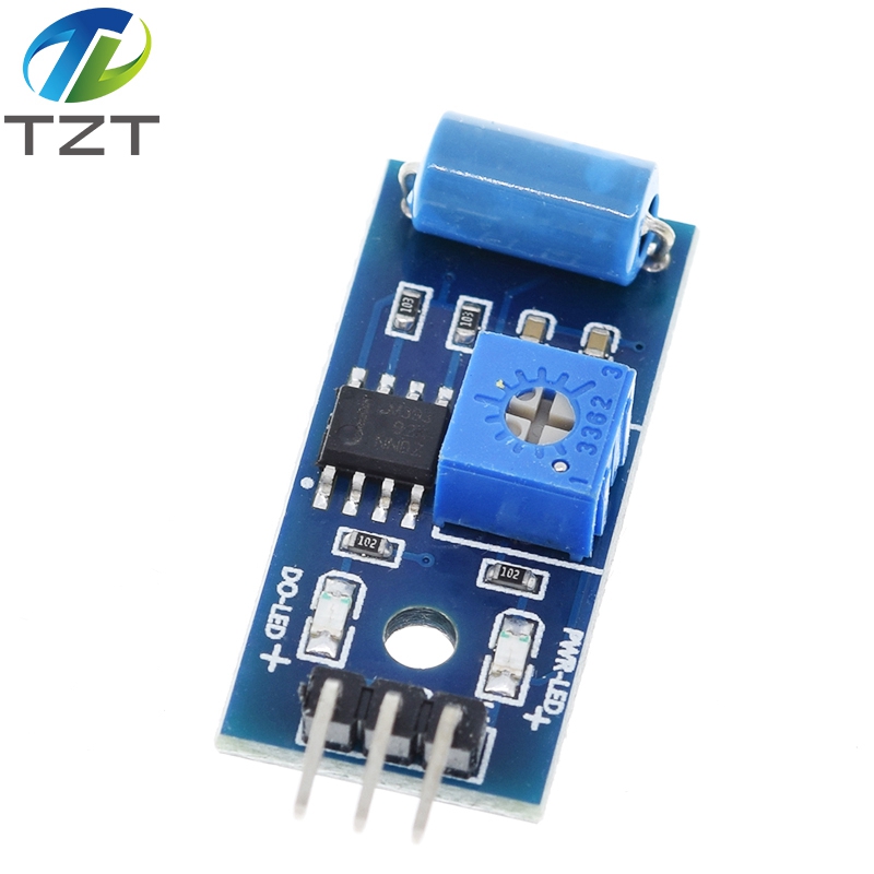 TZT normally closed type vibration sensor module Alarm sensor module Vibration switch SW-420 for arduino