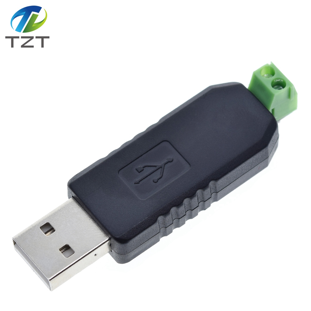 TZT  USB to RS485 485 Converter Adapter Support Win7 XP Vista Linux Mac OS WinCE5.0