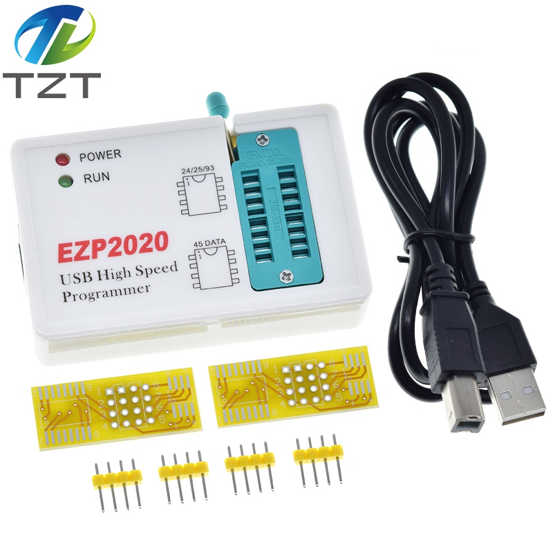 TZT EZP2020 High Speed USB SPI Programmer Better than EZP2013 EZP2010 2011Support 24 25 26 93 EEPROM 25 Flash Bios