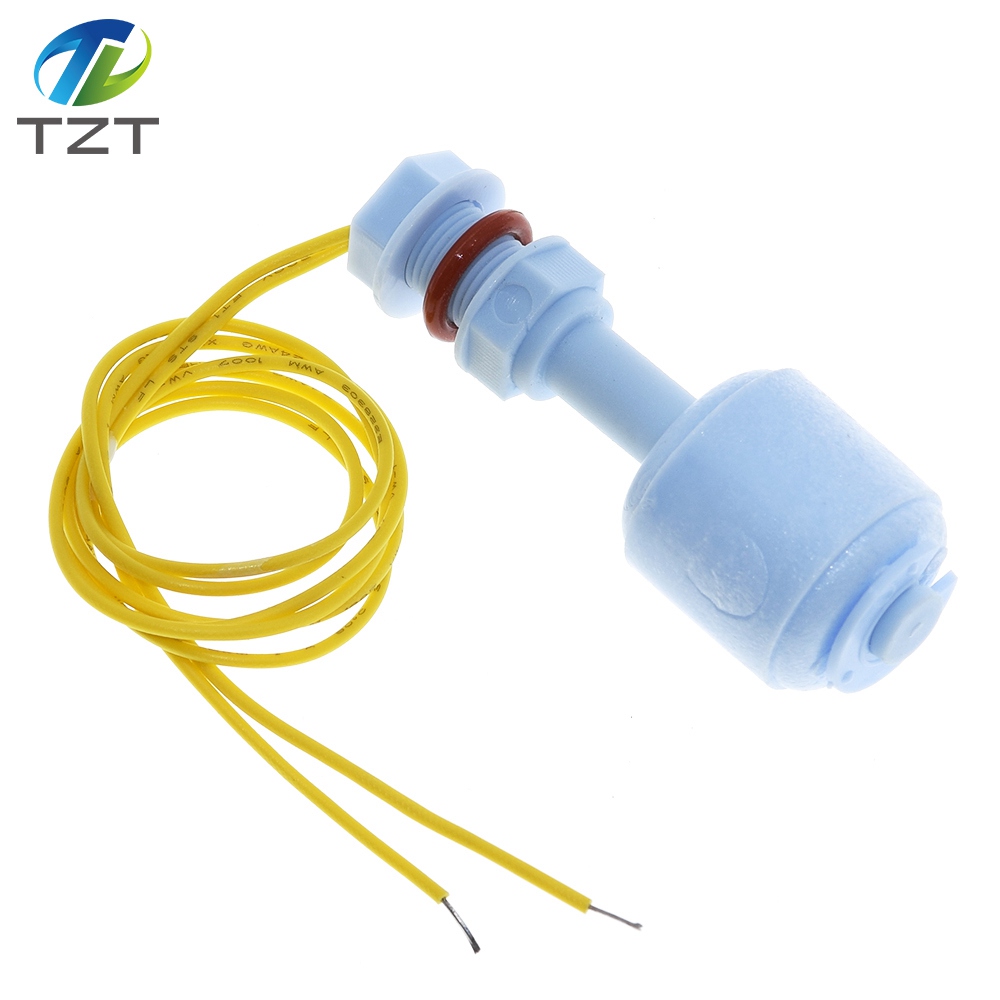 TZT  52mm PP Liquid Water Level Sensor Horizontal Float Switch Down For Arduino