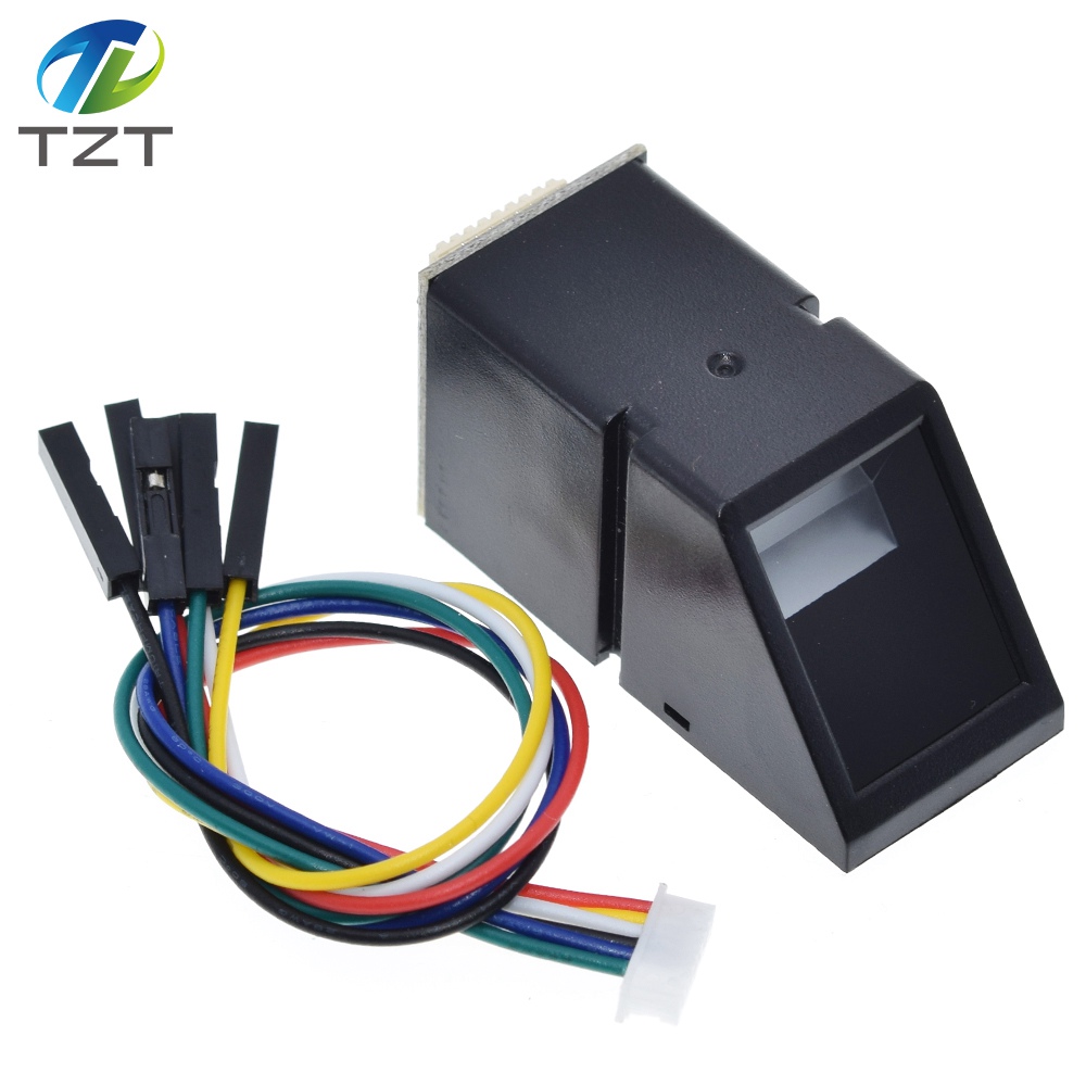 TZT AS608 Fingerprint Reader Sensor Module Optical Fingerprint Fingerprint Module For Arduino Locks Serial Communication Interface