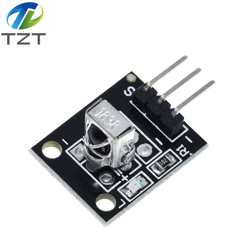 TZT 3pin KY-022 TL1838 VS1838B HX1838 Universal IR Infrared Sensor Receiver Module for Arduino Diy Starter Kit