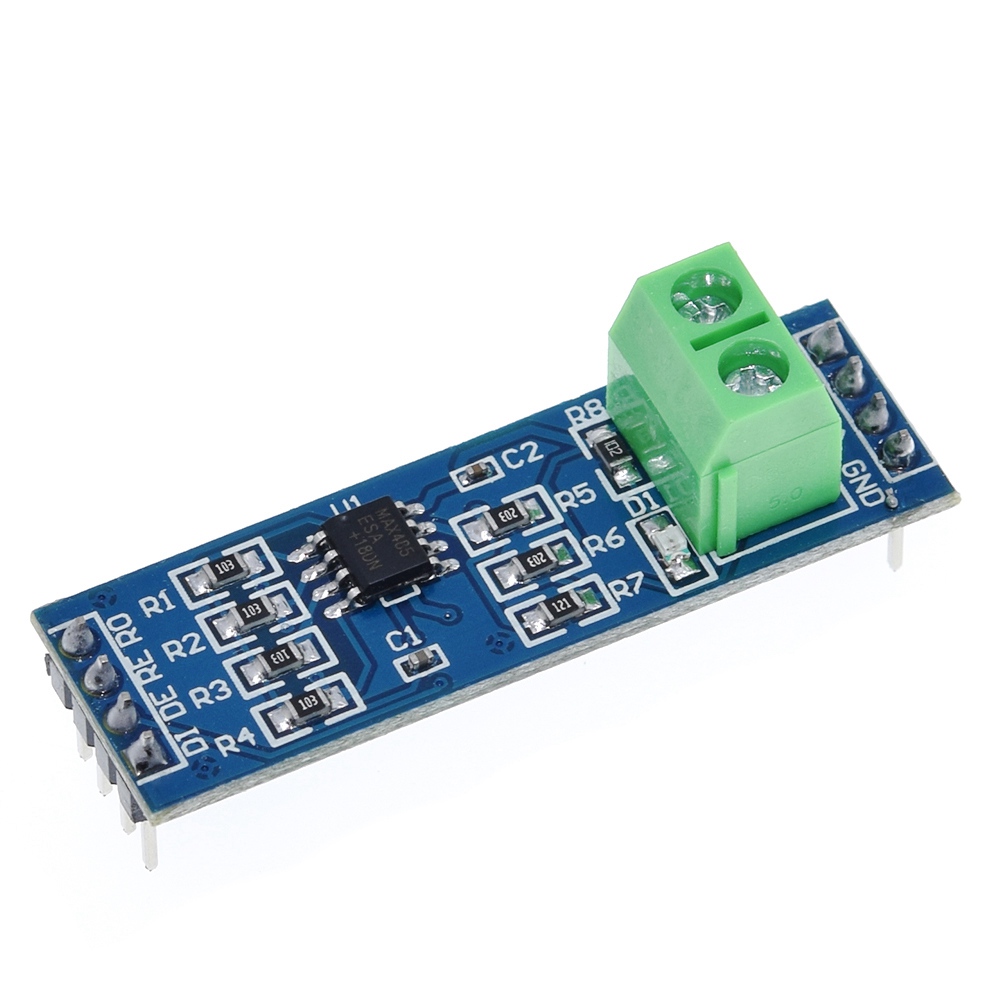 TZT 1/5PCS MAX485 Module RS-485 TTL Turn To RS485 MAX485CSA Converter Module For Arduino Microcontroller MCU Development Accessories