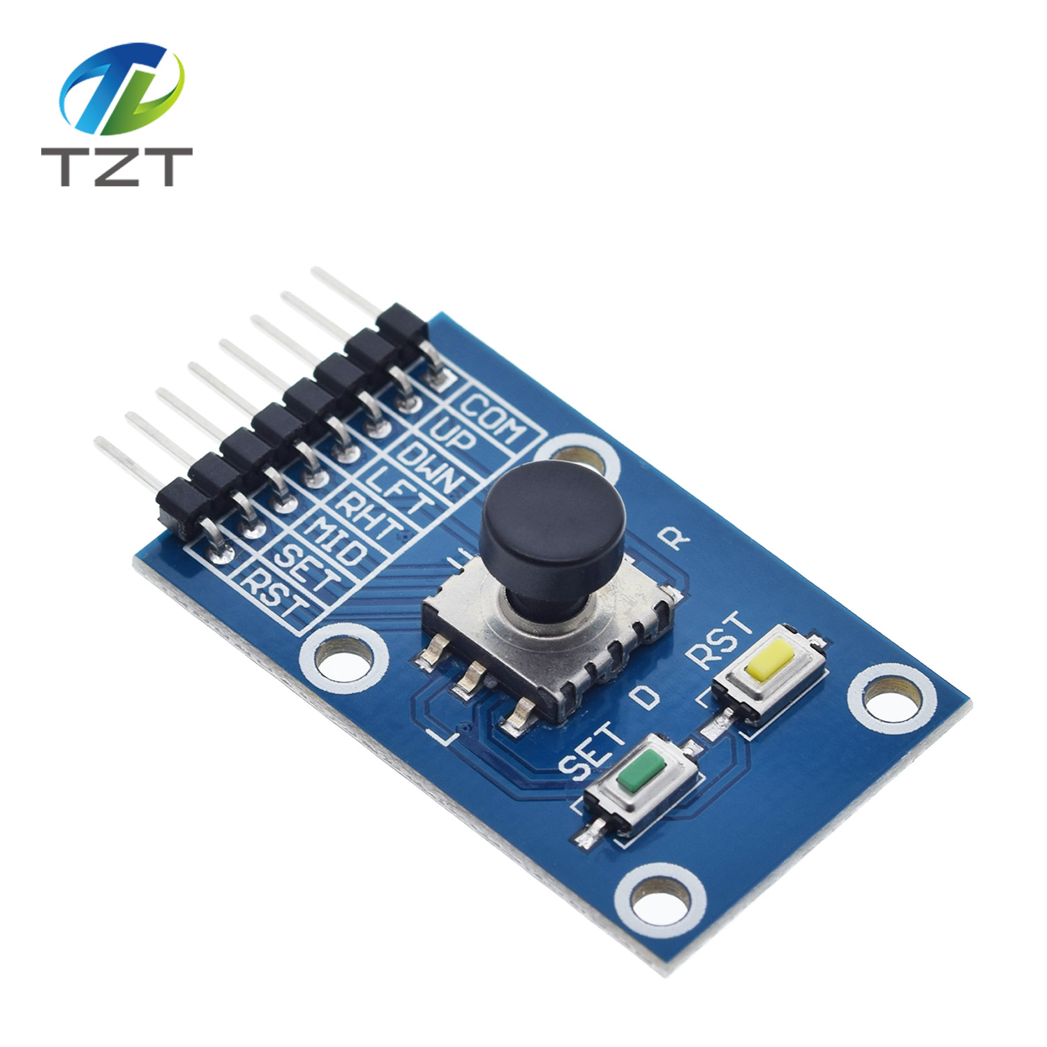 TZT Five Direction Navigation Button Module for MCU AVR Game 5D Rocker Joystick Independent Keyboard for Arduino Joystick Module