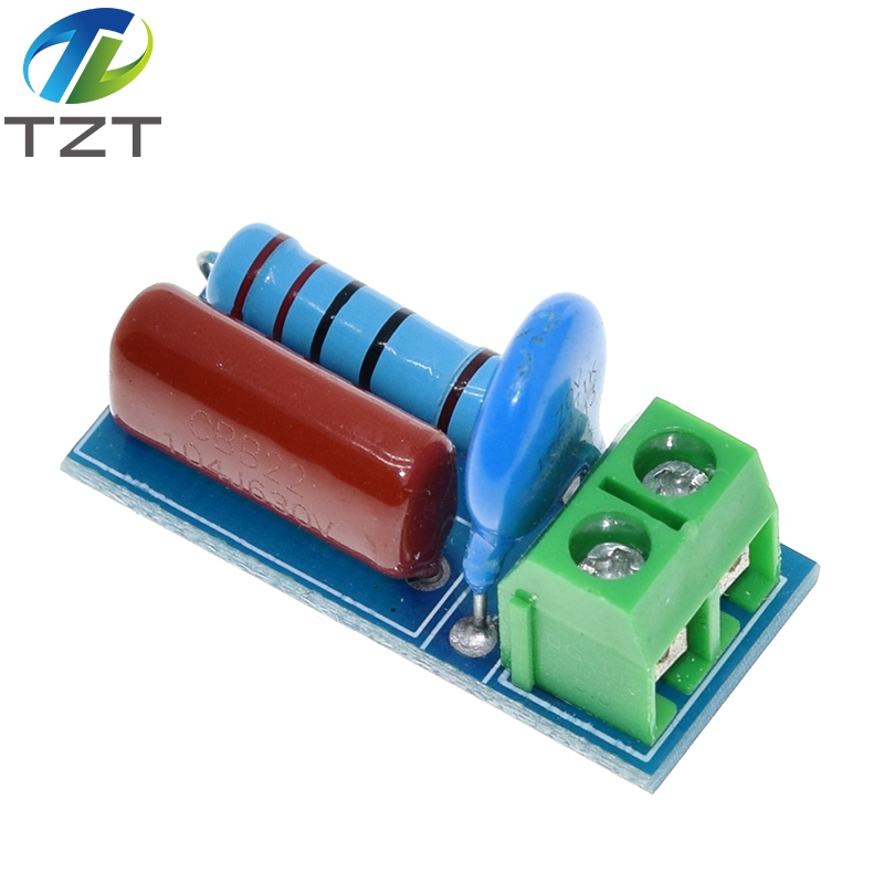 TZT AC/DC 5V-400V RC Absorption/Snubber Circuit Module Relay Contact Protection Resistance Surge 6V 9V 12V 24V 110V 220V