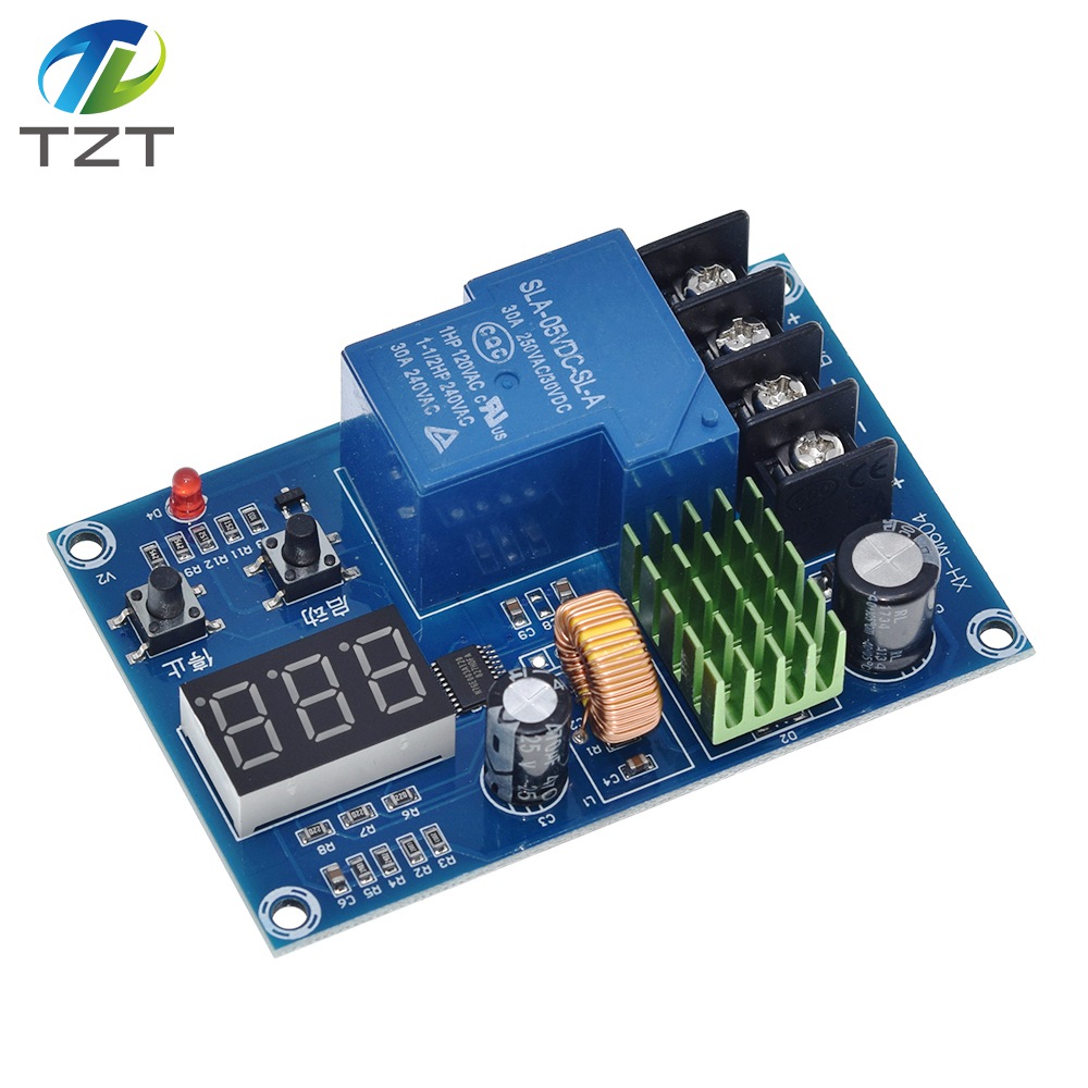 TZT XH-M604 Battery Charger Control Module DC 6-60V Storage Lithium Battery Charging Control Protection Board Switch