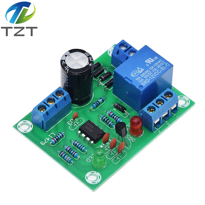 TZT Water Level Controller Switch Liquid Level Sensor Module Automatically Pumping Drainage Protection Controlling Circuit Board
