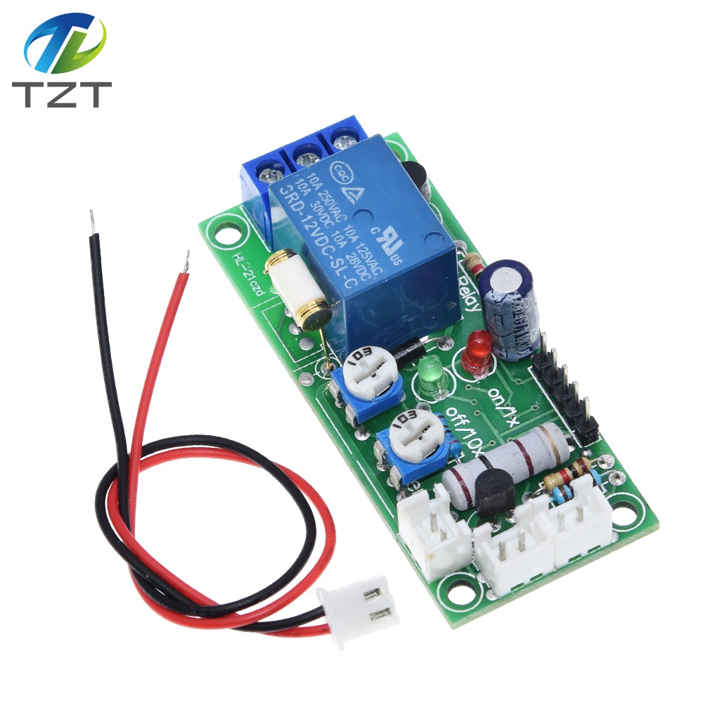 TZT  Vibration Module/ Vibration Sensors Relay Switch Sensitivity and The Time Delay Adjustable (D2A1) 12V