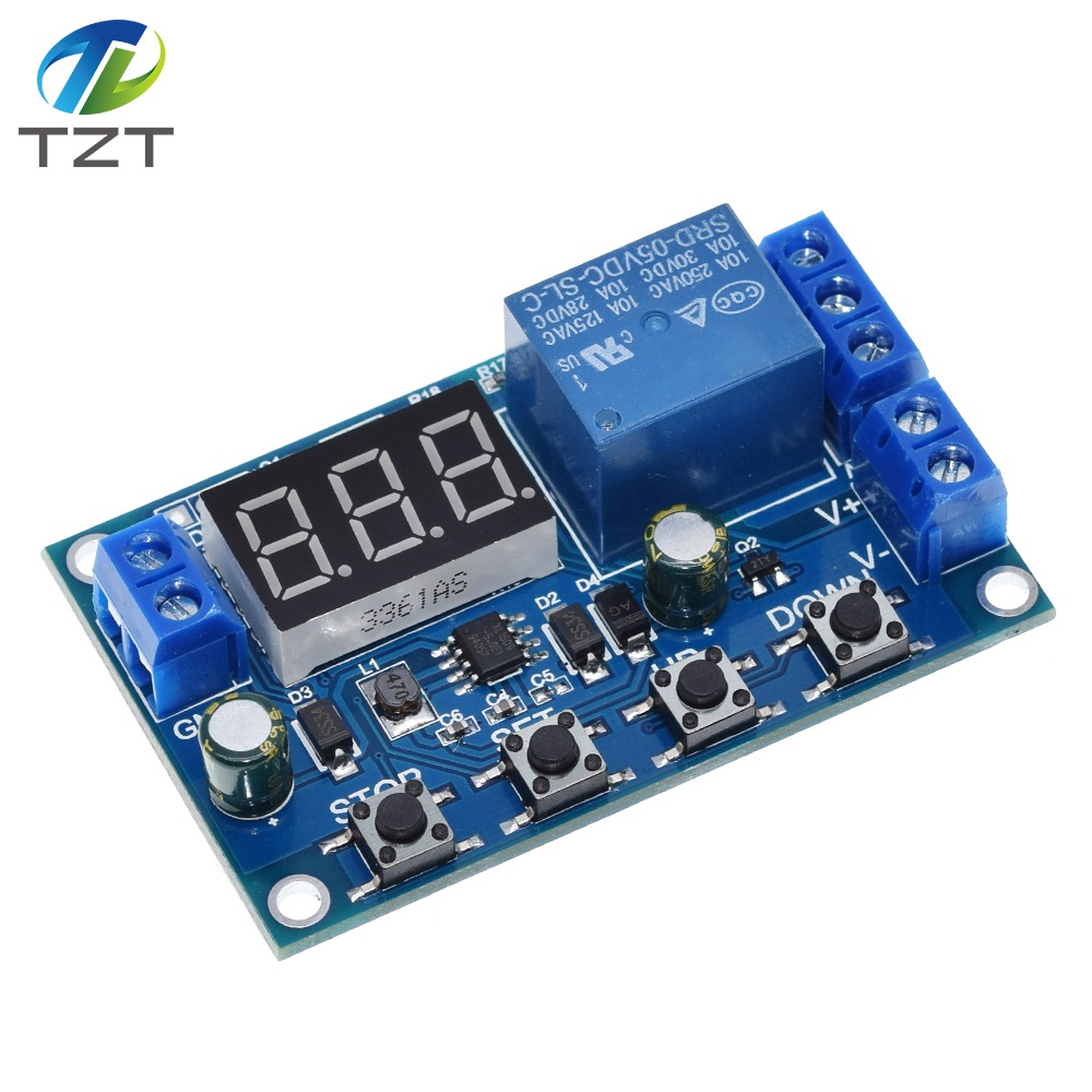 TZT 18650 Lithium Battery Charger Board with Over Charge Discharge Protection 6-40V Integrated Circuits XY-DJ