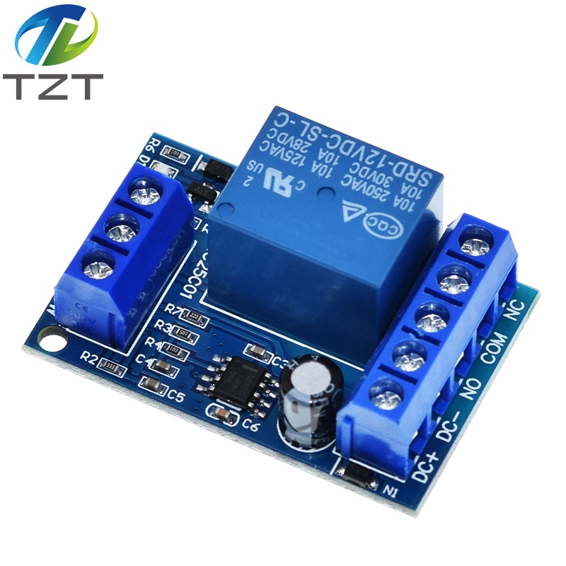 TZT 2 in 1 Pump Pour Water Automatic Controller DC 12V Liquid Level Sensor Switch Relay Module for Motor Fish tank Waterhouse Irriga