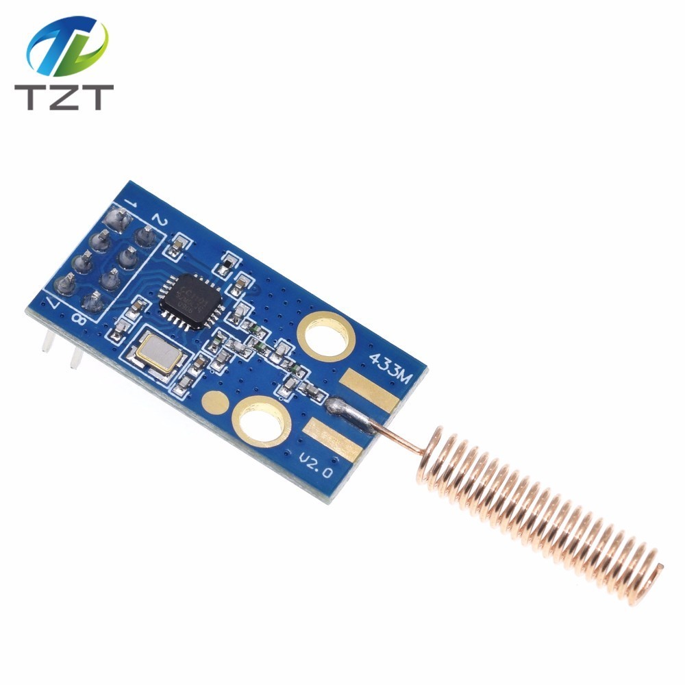 TZT CC1101 Wireless Transceiver Module 433MHz 2500 NRF Distance Transmission Board OOK ASK MSK Modulation Programable Control 2500