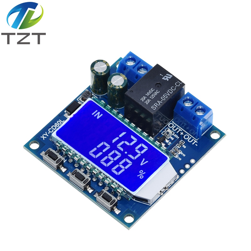 TZT CD60L Solar Battery Charger Controller 12V 24V 48V Charging Discharge Control Module Under voltage Current protector Board