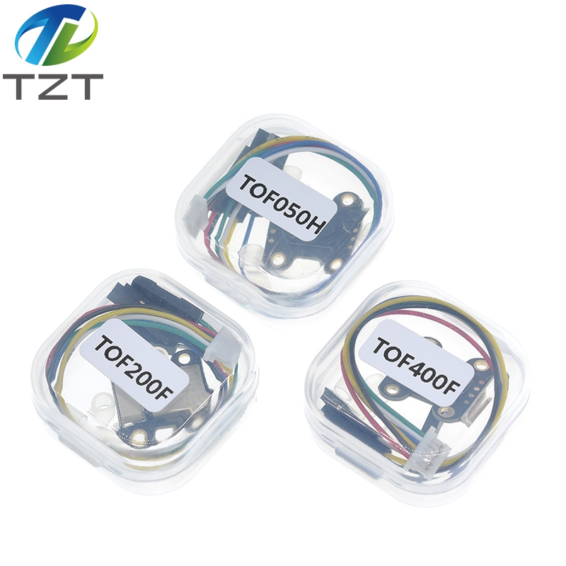 VL6180 VL53L0 VL53L1 Time-of-Flight (ToF) Laser Ranging Built-in MCU Algorithm TOF050F TOF200F TOF400F 50CM/2M/4M MODBUS/IIC I2C