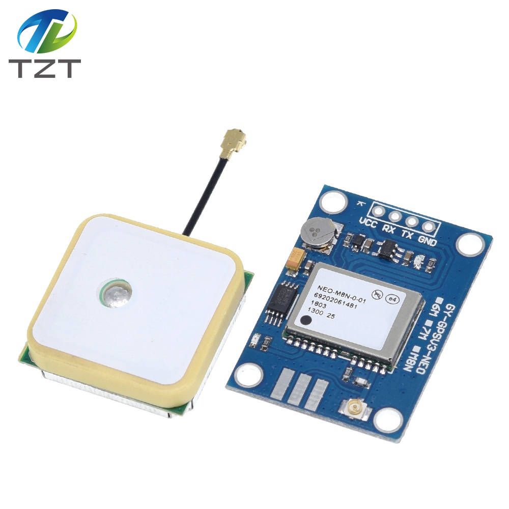 TZT GY-GPSV3 NEO-M8N GPS Module for APM MWC Flight Controller PX4 Pixhawk V2.4.5 APM2.56 APM 1.65 -3.6V