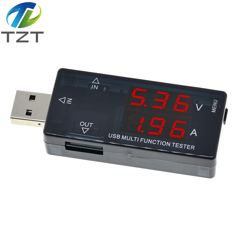 Digital Display USB Multifunction Tester 4V-30V Mini Current Voltage Charger Capacity Tester USB Doctor Power Bank Meter