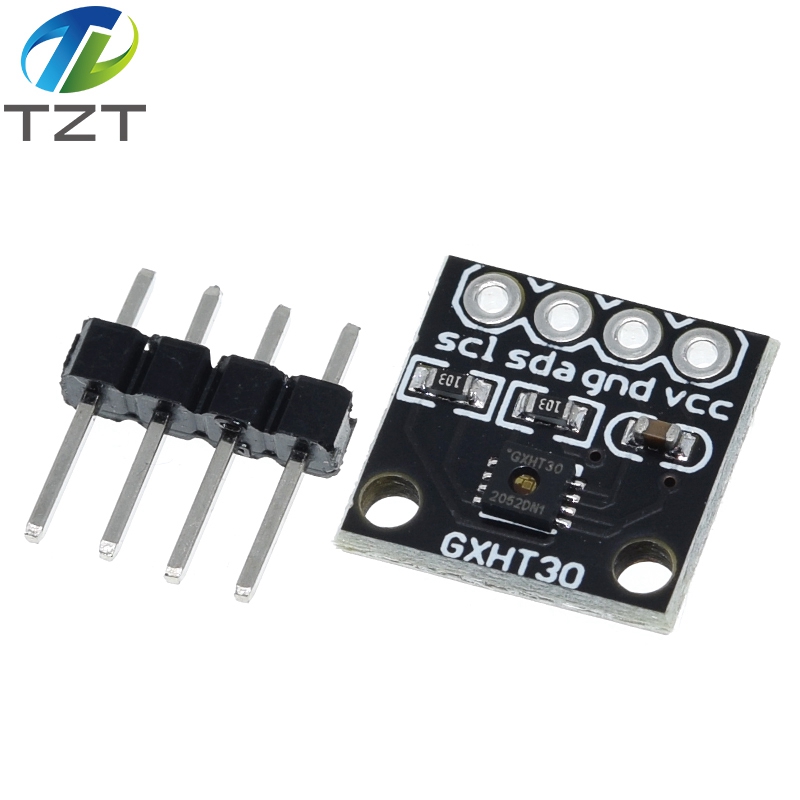 GXHT30 Temperature Humidity Sensor Module Microcontroller IIC I2C Breakout Weather Compliant Compatible SHT31 SHT30 For Arduino