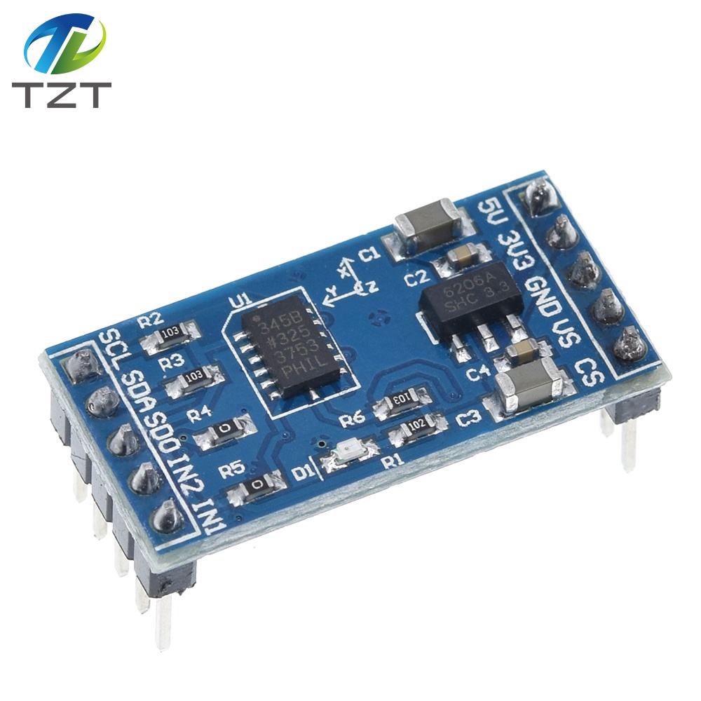 TZT ADXL345 3-axis Digital Gravity Sensor Acceleration Module Tilt Sensor For Arduino Dropshipping