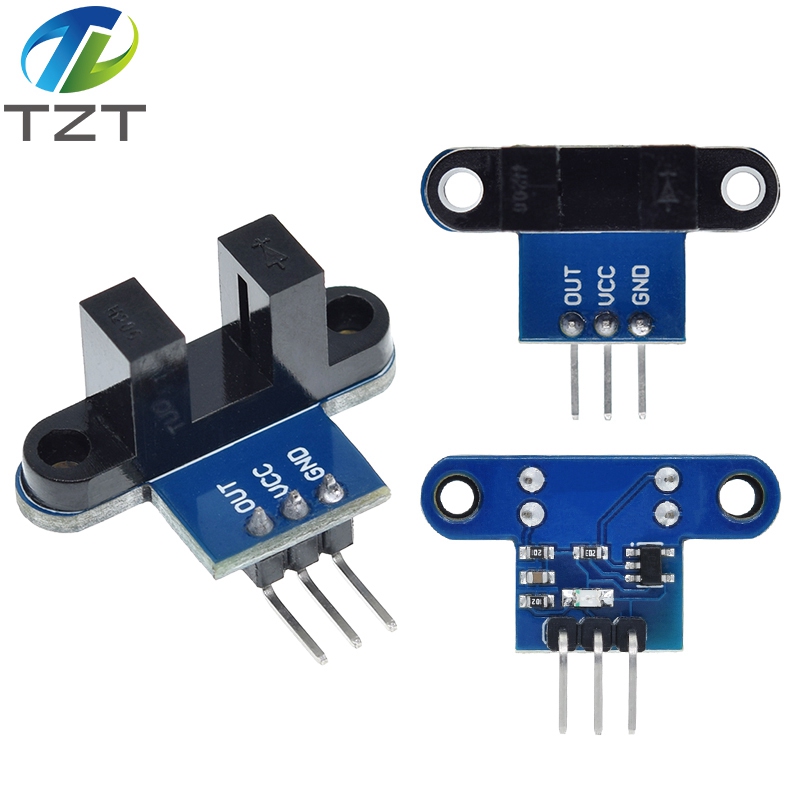 TZT IR Infrared Speed Sensor Module Distance Measurement Detection Optocoupler For Arduino Smart Car/Robot