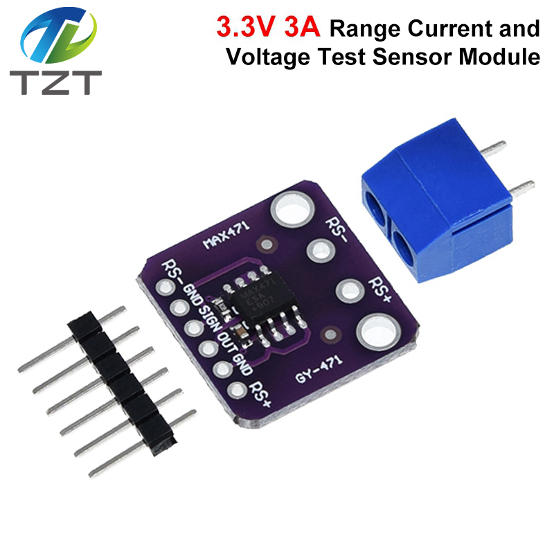 GY-471 MAX471 3A Current Sensor Module Consume Current Detection Module for Arduino DC 0 -30V