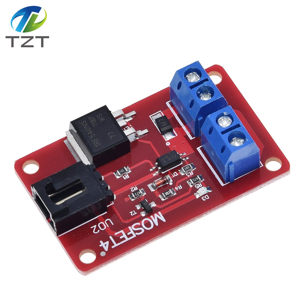 TZT 1 Channel 1 Route MOSFET Button IRF540 + MOSFET Switch Module for Arduino