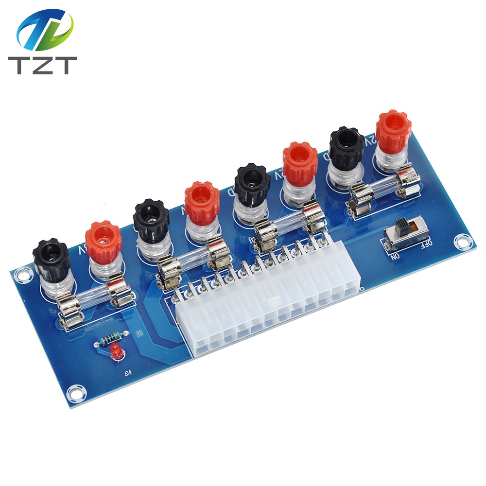 TZT XH-M229 Desktop PC Chassis Power ATX Transfer to Adapter Board Power Supply Circuit Outlet Module 24Pin Output Terminal 24 pins