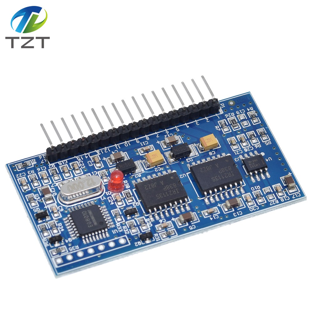 TZT 5V DC-AC Pure Sine Wave Inverter SPWM Driver Board EGS002 12Mhz Crystal Oscillator EG8010 + IR2113 Driving Module