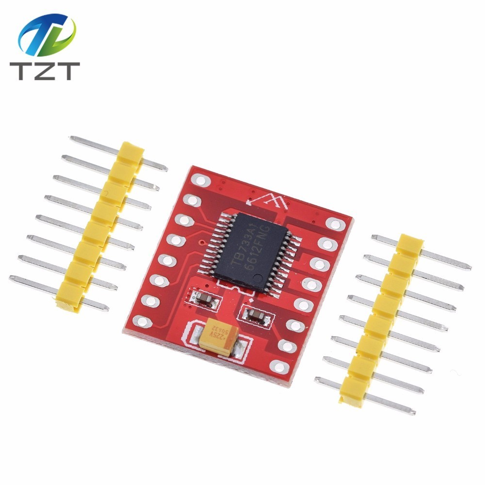 TZT TB6612 Dual Motor Driver 1A TB6612FNG for Arduino Microcontroller Better than L298N