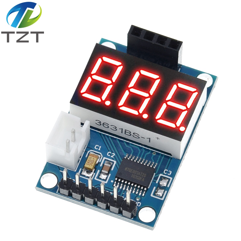 Ultrasonic Distance Measuring Module HC-SR04 Test Version Serial Output Digital Tube Display Distance Meter