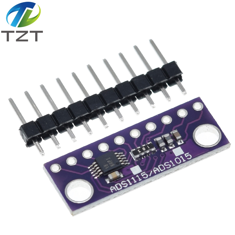 TZT 1PCS ADS1015 12 Bit Precision Digital Converter ADC Module Development Board For Arduino