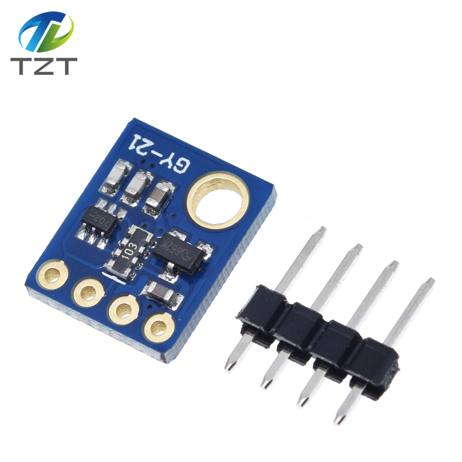 TZT Si7021 GY-21 Module Industrial High Precision Humidity Sensor I2C IIC Interface Module For Arduino Low Power CMOS IC Module