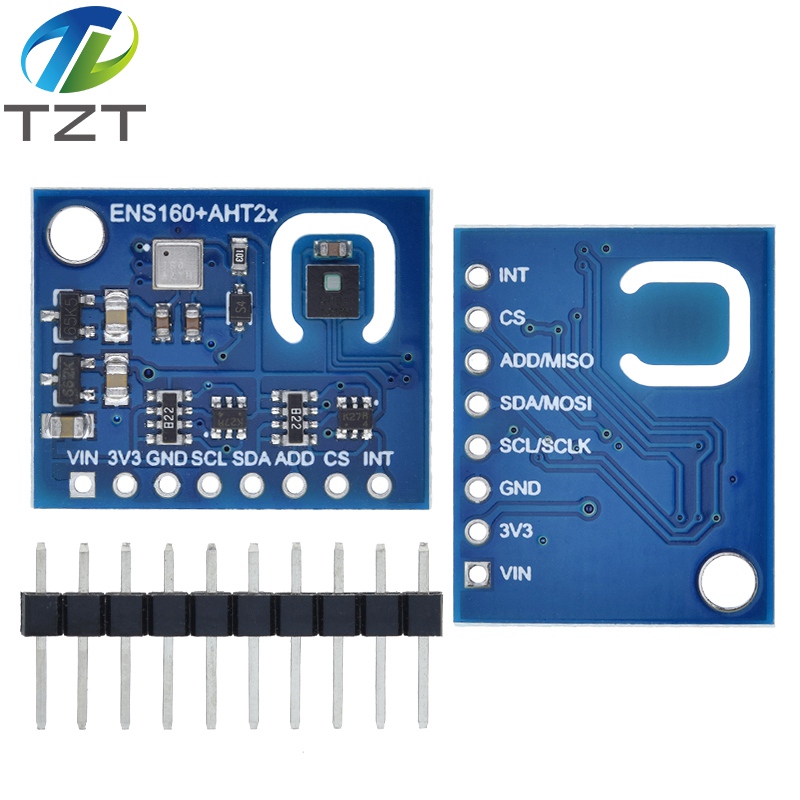 ENS160+AHT21 CARBON Dioxide CO2 eCO2 TVOC Air Quality And Temperature And Humidity Sensor Replace CCS811 For Arduino