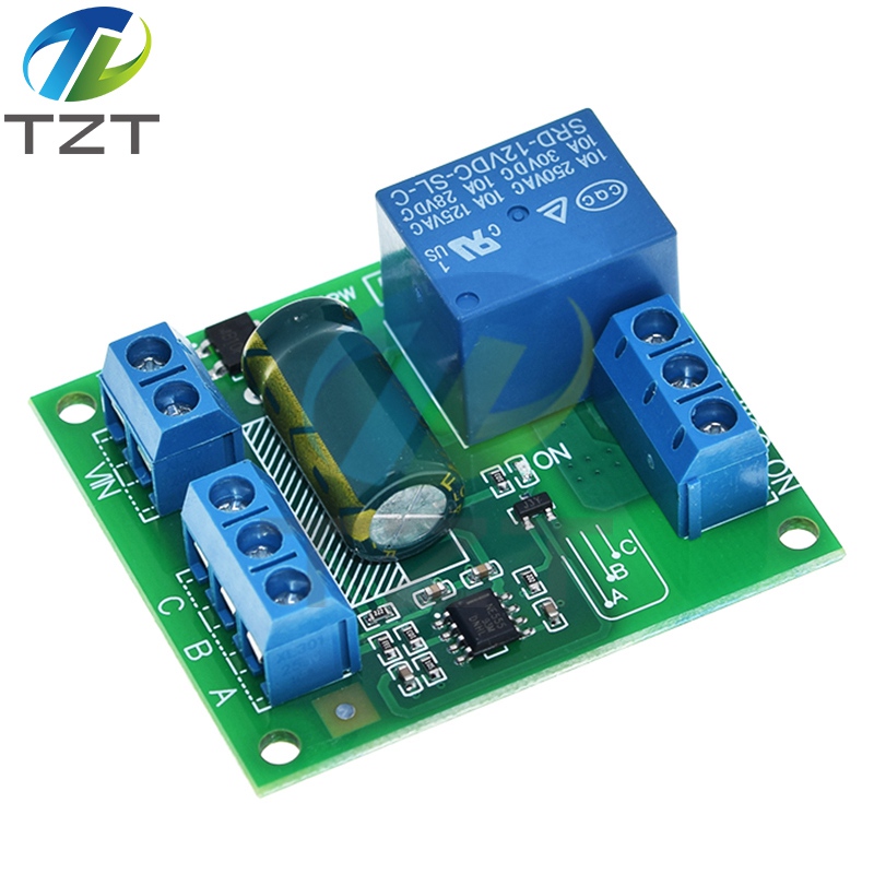 TZT 5V/12V Water Level Automatic Controller Relay Liquid Sensor Switch Solenoid Valve Motor Pump Automatic Control Relay Board