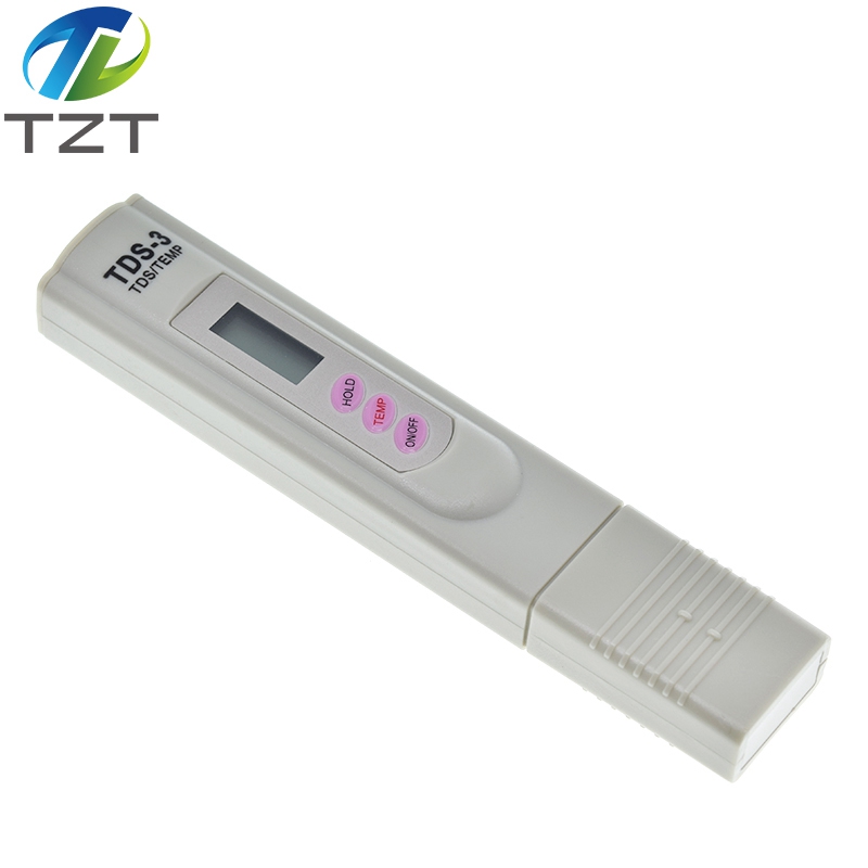 TZT LCD PH TDS-3 Meter Tester Pen Digital Filter Pen Digital High Accurate Filter Measuring Water Quality Purity test tool