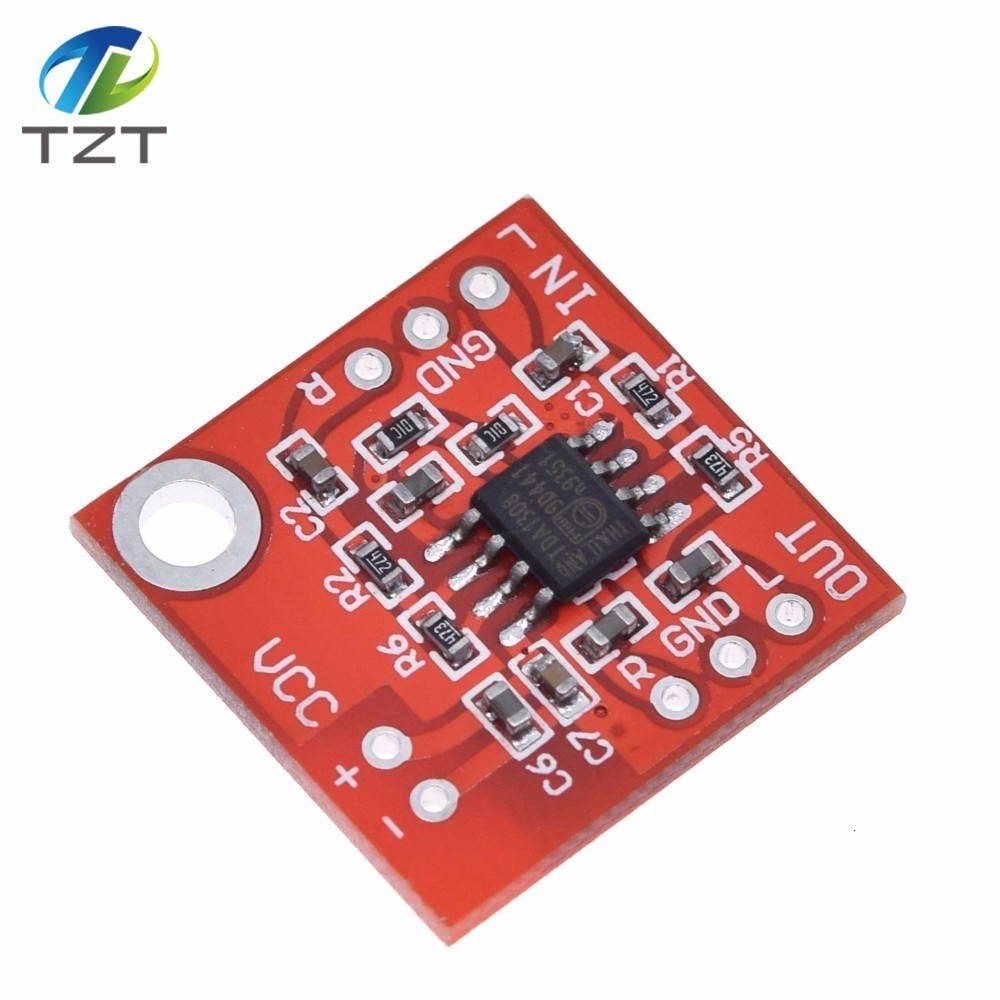 TZT Stereo TDA1308 Headphone Amplifier Board Headset Amp Preamplifier Board Module 3V-6V For arduino diy Red
