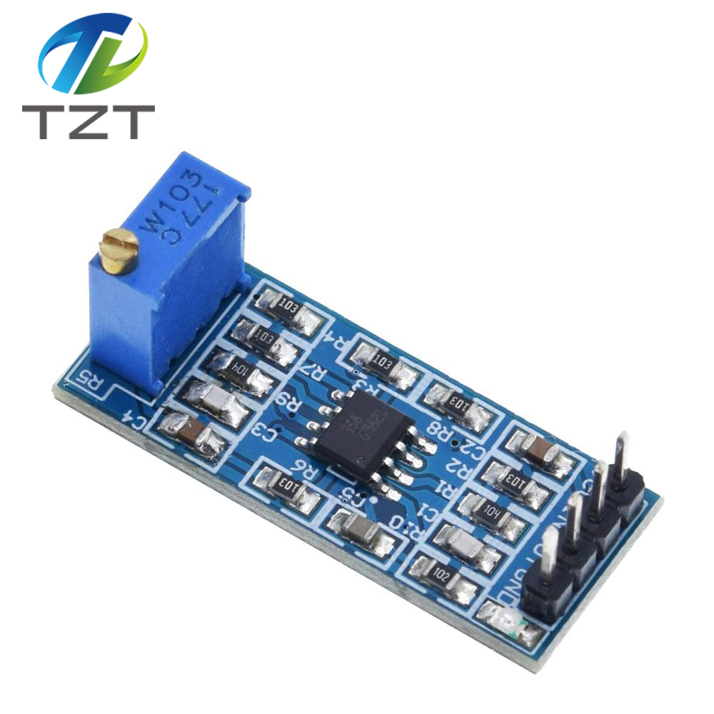 TZT LM358 100 Times Gain Signal Amplification Amplifier Operational Amplifier Module 5V-12V Hot Sale