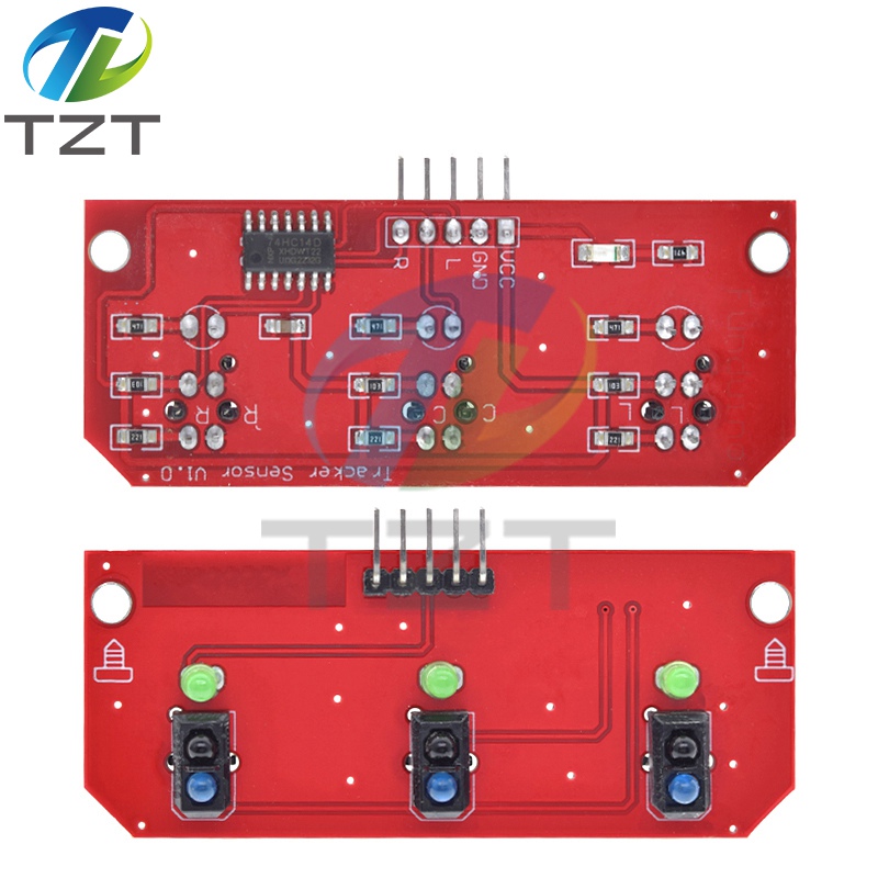 Infrared Reflective Sensor TCRT5000 3-way Tracing/tracking Module Line Patrol Obstacle Avoidance Car Robot Sensor Module