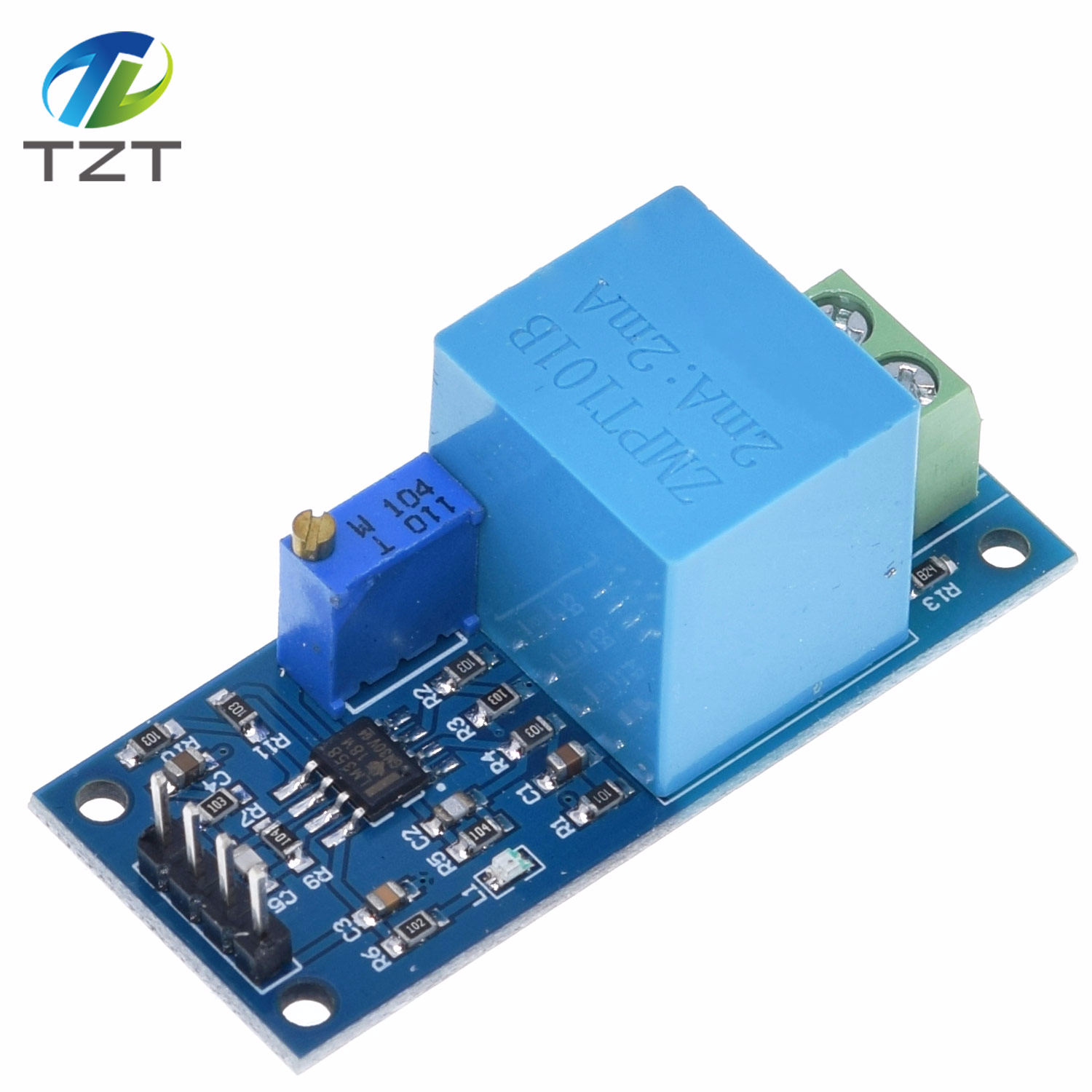 Active Single Phase Voltage Transformer Module AC Output Voltage Sensor for Arduino Mega ZMPT101B 2mA