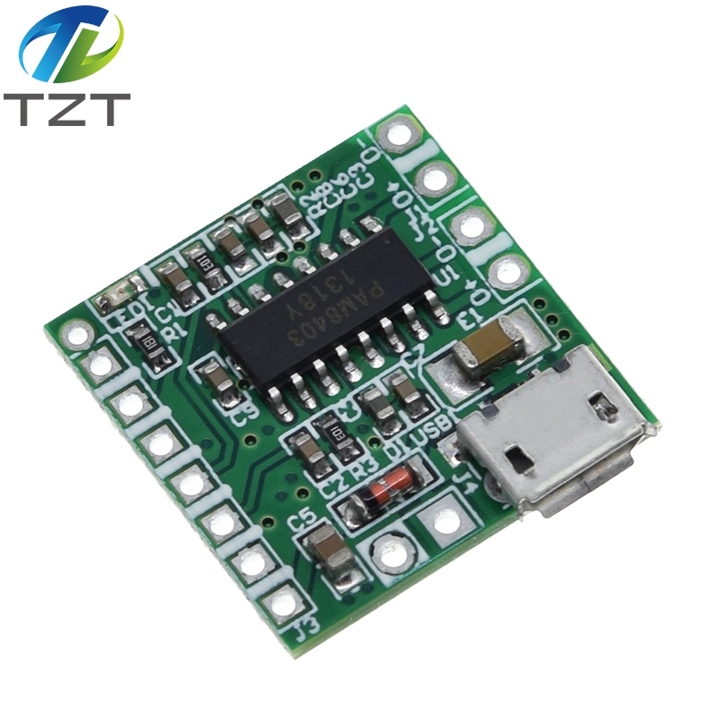 TZT NEW PAM8403 DC 5V Mini Class D 2x3W USB Power Amplifier Board DIY Bluetooth Speaker Z07 Drop ship