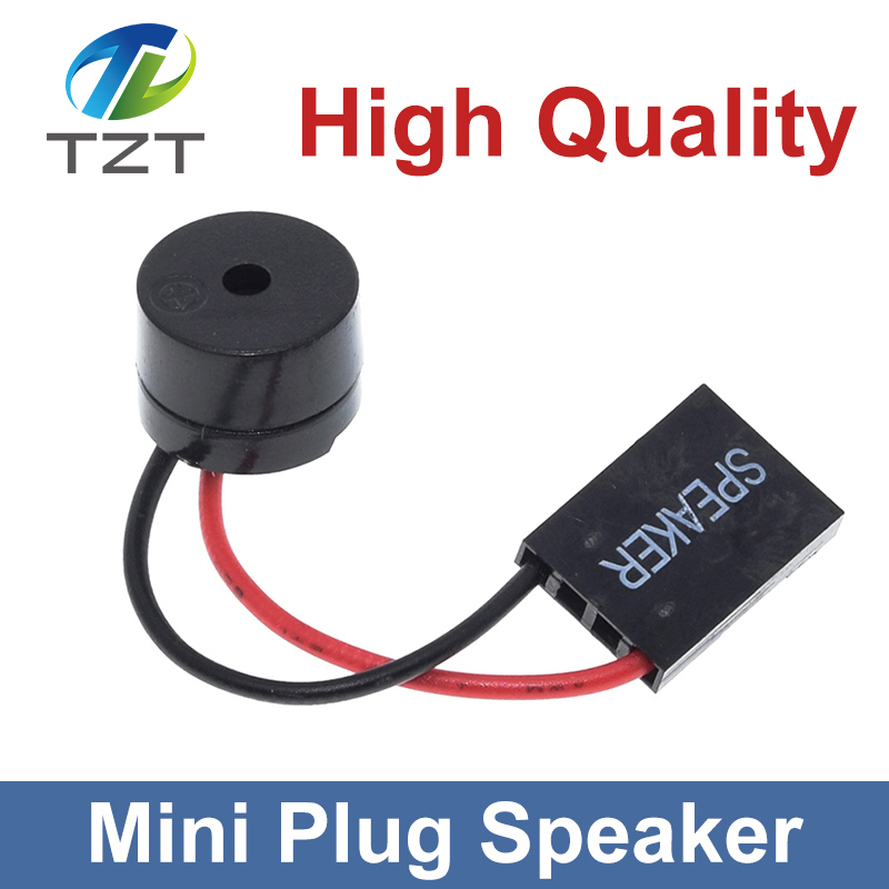 TZT Mini Plug Speaker For PC Interanal BIOS Computer Motherboard Mini Onboard Case Buzzer Board Beep Alarm NEW