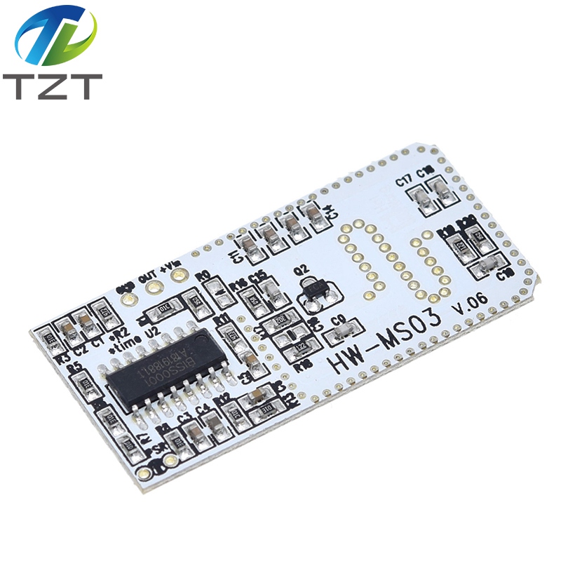 High Performance Motion Sensor Module Radar Motion Sensor HW-MS03 2.4GHz to 5.8GHz Microwave Radar Sensor Module for Arduino