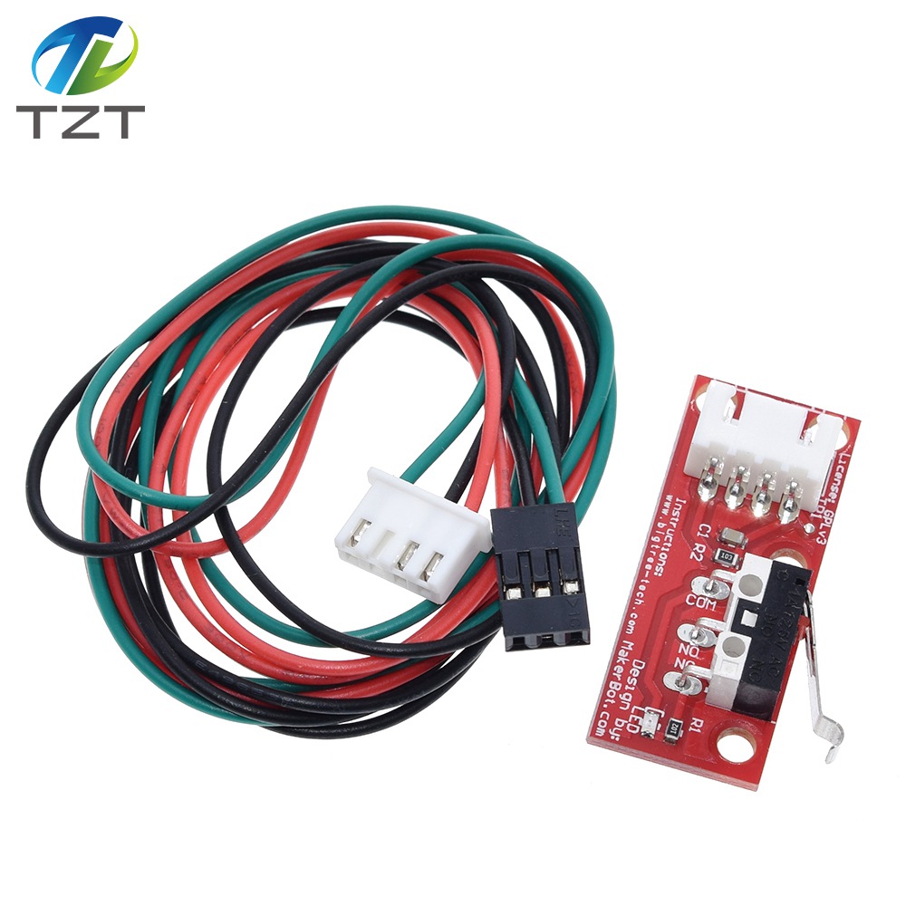 TZT Endstop Mechanical Limit Switches with 3 Pin 70cm Cable For RAMPS 1.4 Control Board Part Switch Accessories 3D Printers Parts