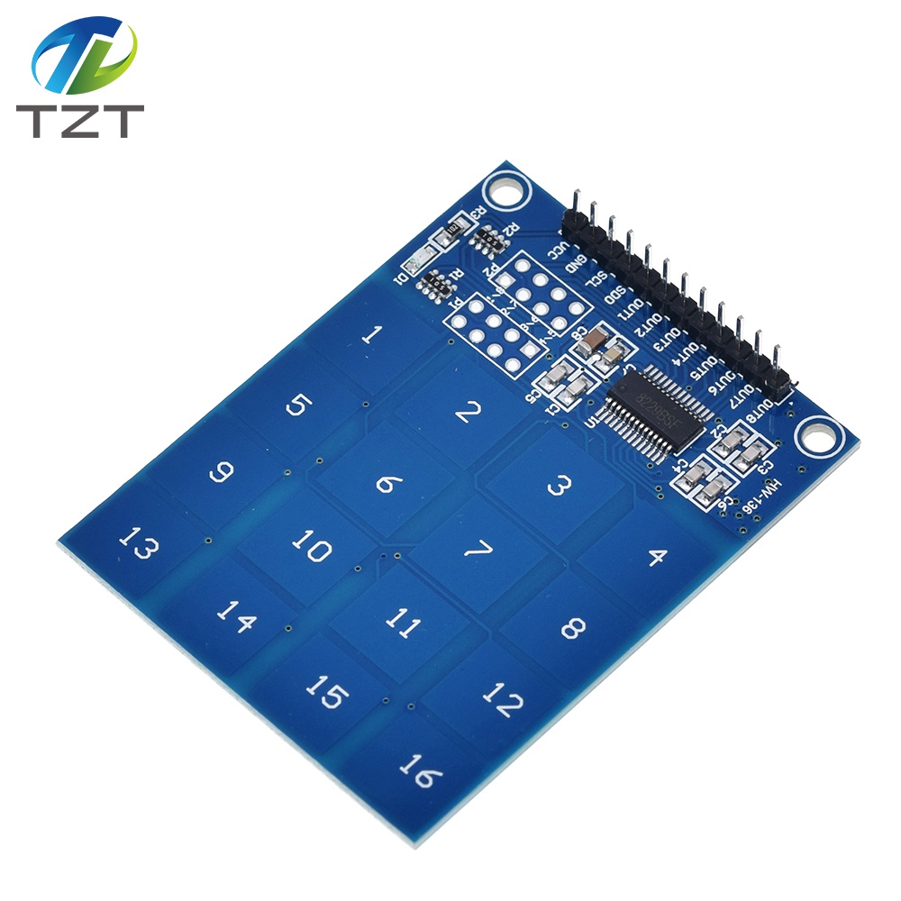 TZT TTP229 16 Channel Digital Capacitive Switch Touch Sensor Module For Arduino