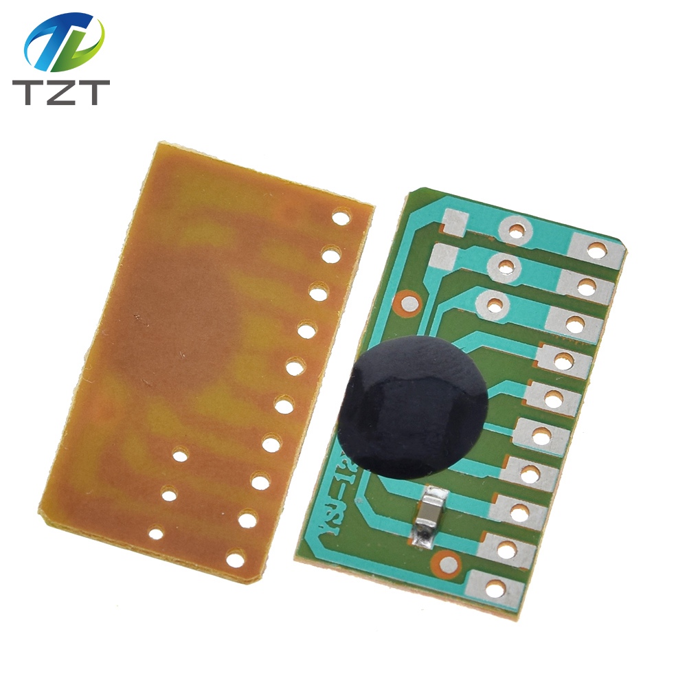 TZT 12 children's songs, music module YSJ-12S dual tone 12 English music with LED scintillation module