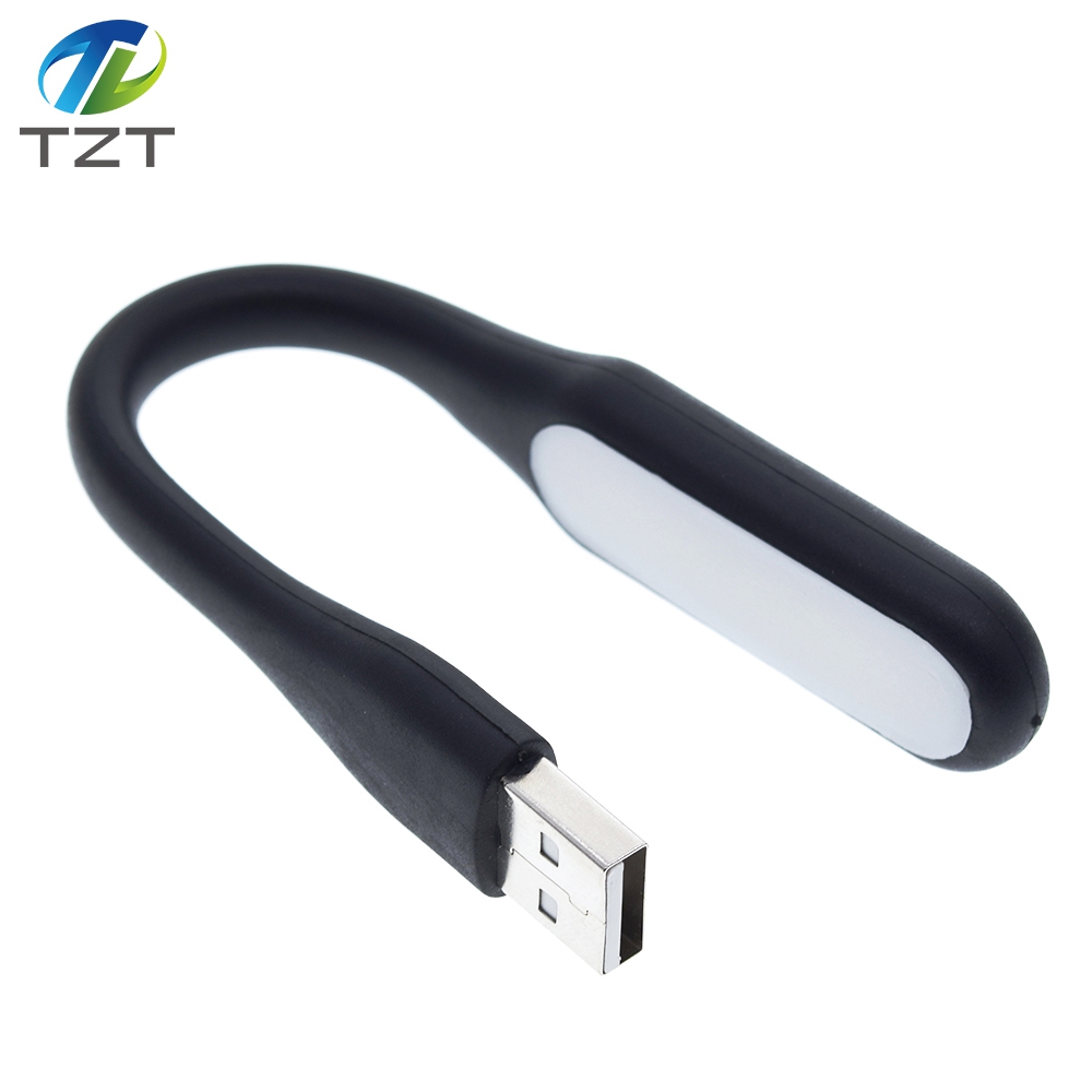 TZT Mini LED table light Reading Light Flexible USB led Night Lights USB Eye Protection Lamp for Power PC laptop Notebook